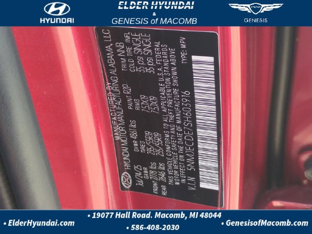 Certified 2025 Hyundai Tucson Limited AWD/4WD image 22