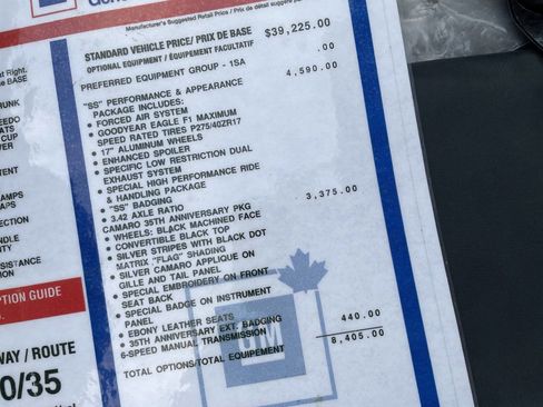 Used 2002 Chevrolet Camaro Z28 image 3