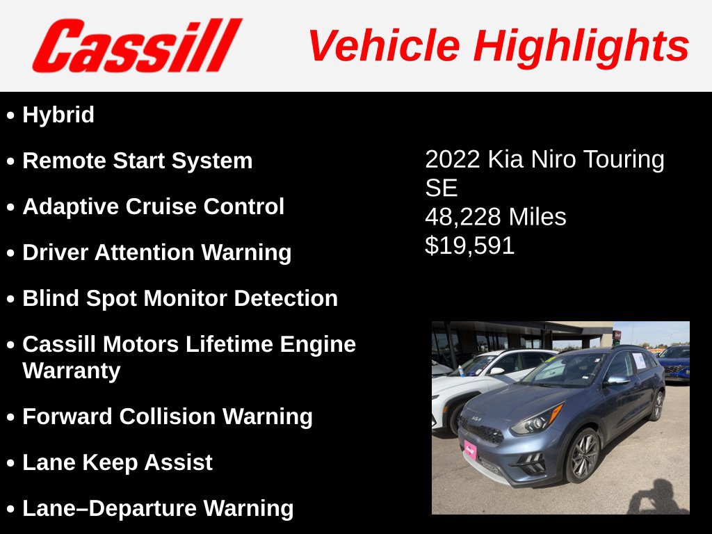 Used 2022 Kia Niro Touring Special Edition FWD image 3