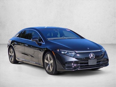 Used 2023 Mercedes-Benz EQS 450+ 4MATIC Sedan image 3