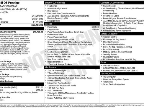 Used 2023 Audi Q5 Prestige w/ Prestige Package image 27