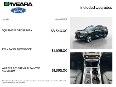 Used 2024 Ford Explorer XLT w/ Equipment Group 202A AWD/4WD image 4