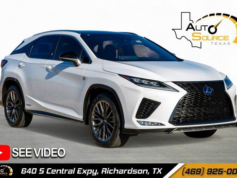 Used 2022 Lexus RX 450h F Sport w/ Accessory Package image 1