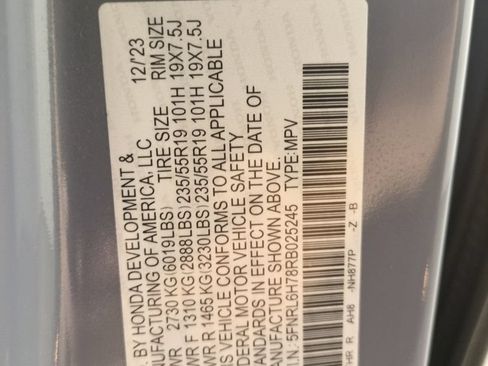 Certified 2024 Honda Odyssey Sport image 33