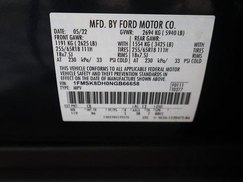 Used 2022 Ford Explorer XLT image 51