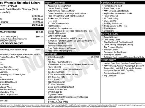 Used 2017 Jeep Wrangler Unlimited Sahara w/ Max Tow Package image 6