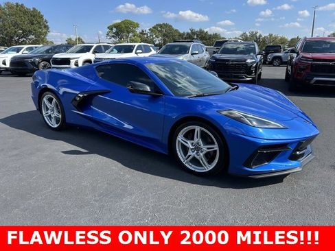 Used 2021 Chevrolet Corvette Stingray Coupe w/ 1LT image 1