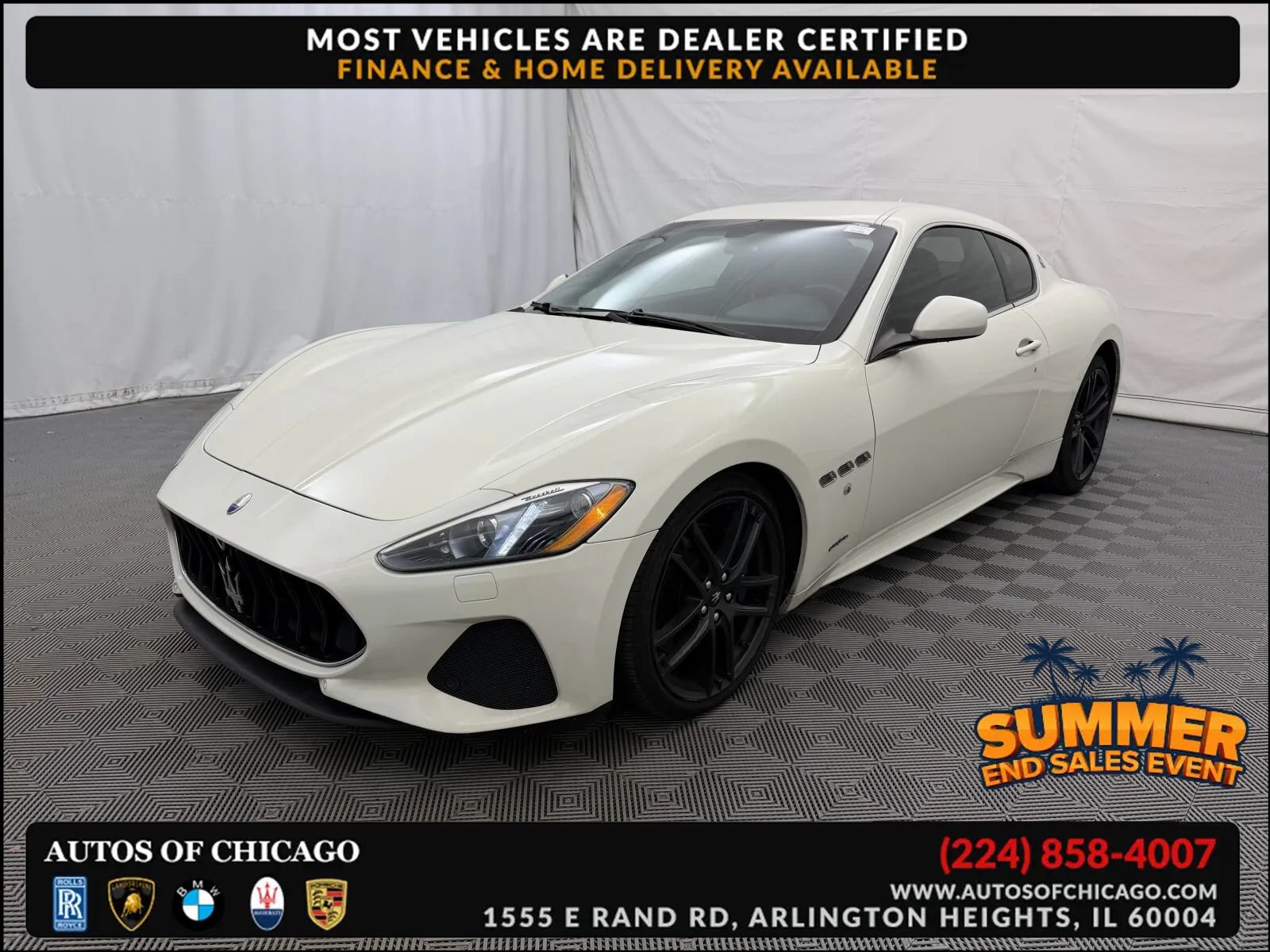 Used 2018 Maserati GranTurismo Sport RWD image 1