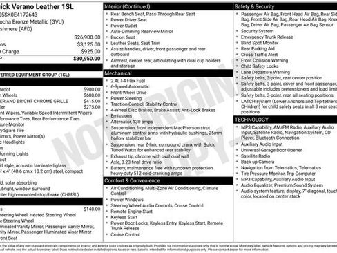 Used 2014 Buick Verano Leather image 10