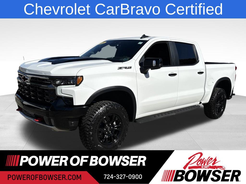 Certified 2024 Chevrolet Silverado 1500 ZR2 w/ Technology Package AWD/4WD 360° Tour