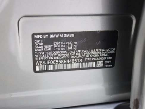 Used 2019 BMW M5 w/ Executive Package AWD/4WD image 50