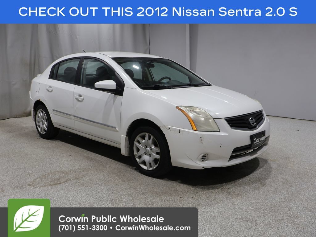 Used 2012 Nissan Sentra 2.0 S w/ Convenience Pkg FWD image 1