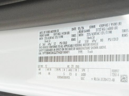 New 2026 Ford Transit 350 148 High Roof Extended RWD image 35
