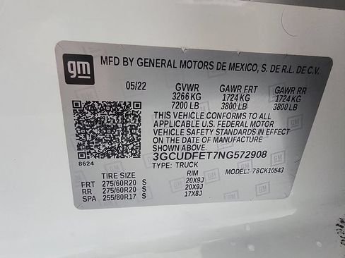 Certified 2022 Chevrolet Silverado 1500 LT Trail Boss w/ Convenience Package II AWD/4WD image 34