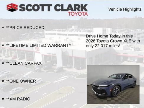 Used 2026 Toyota Crown AWD/4WD image 12