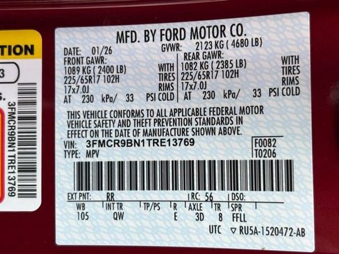 New 2026 Ford Bronco Sport Big Bend w/ Convenience Package image 27