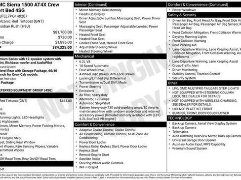 Used 2023 GMC Sierra 1500 AT4X AWD/4WD image 3