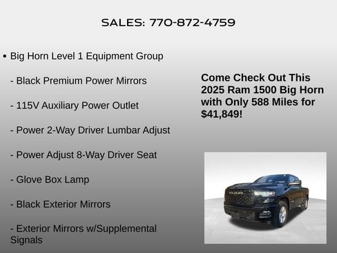 Used 2025 RAM 1500 Big Horn image 10