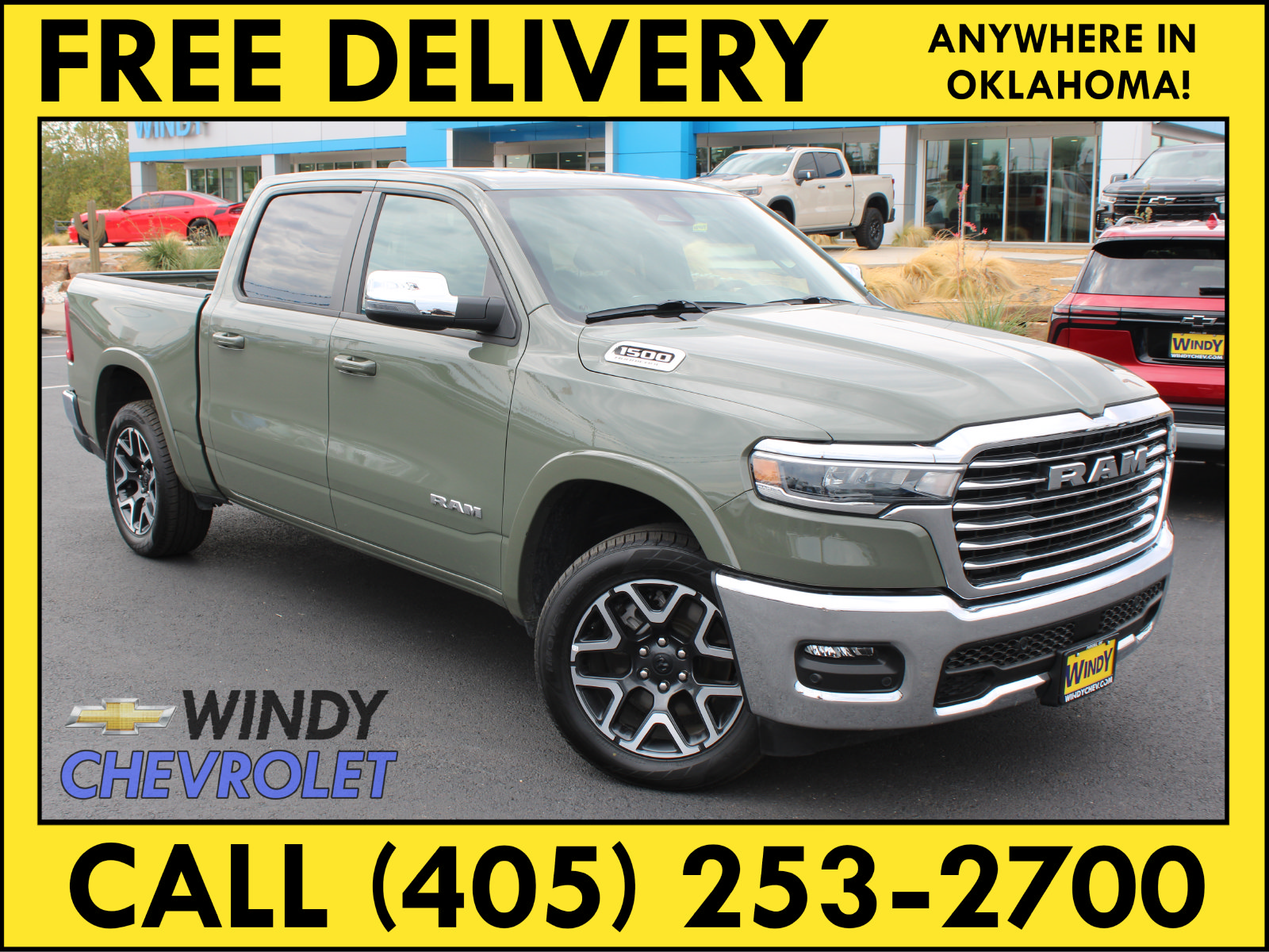 Used 2026 RAM 1500 Laramie AWD/4WD image 1