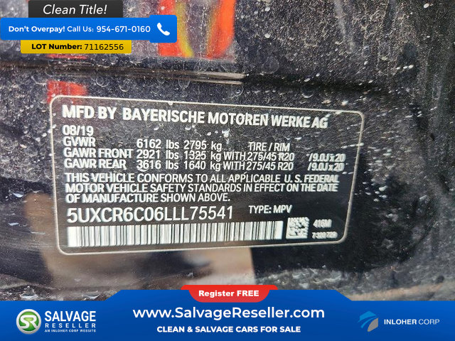 Used 2020 BMW X5 xDrive40i w/ M Sport Package AWD/4WD image 17