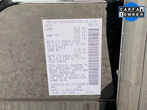 Used 2024 Nissan Pathfinder SV image 18