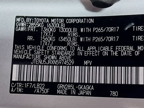 Certified 2022 Toyota 4Runner SR5 Premium AWD/4WD image 27