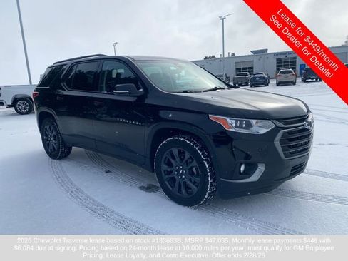 Used 2020 Chevrolet Traverse RS w/ LPO, Floor Liner Package image 9