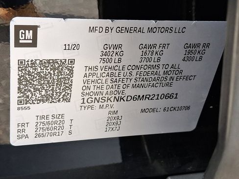 Used 2021 Chevrolet Tahoe LT w/ LT Signature Package image 27