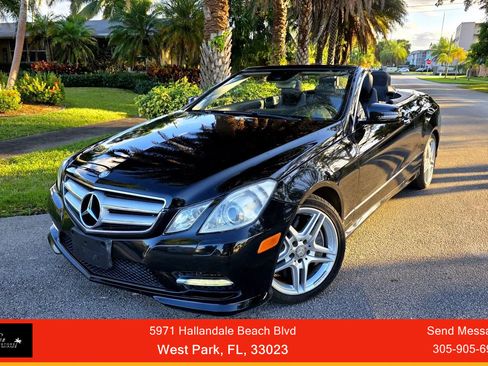 Used 2013 Mercedes-Benz E 550 Cabriolet w/ Premium 2 Pkg image 1