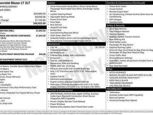 Used 2020 Chevrolet Blazer LT w/ Redline Edition image 26