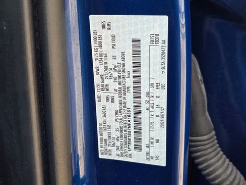 Used 2022 Ford F150 Tremor w/ Equipment Group 402A High AWD/4WD image 20