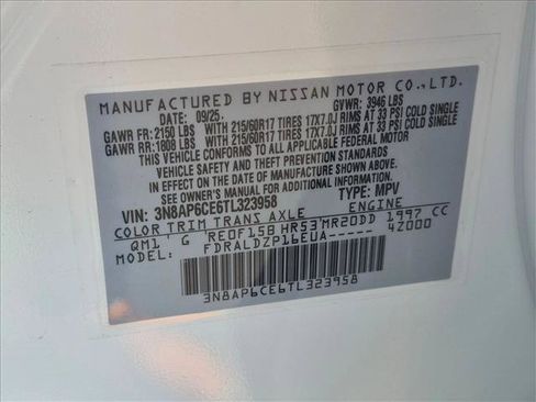 Used 2026 Nissan Kicks SV FWD image 24