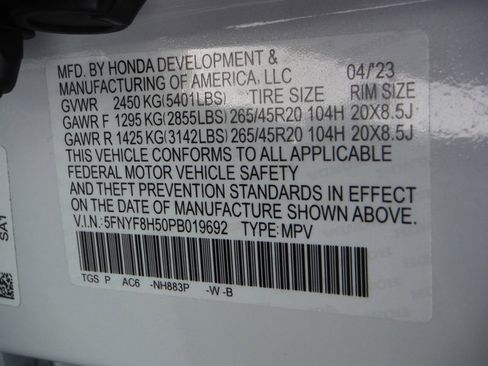 Used 2023 Honda Passport EX-L image 46