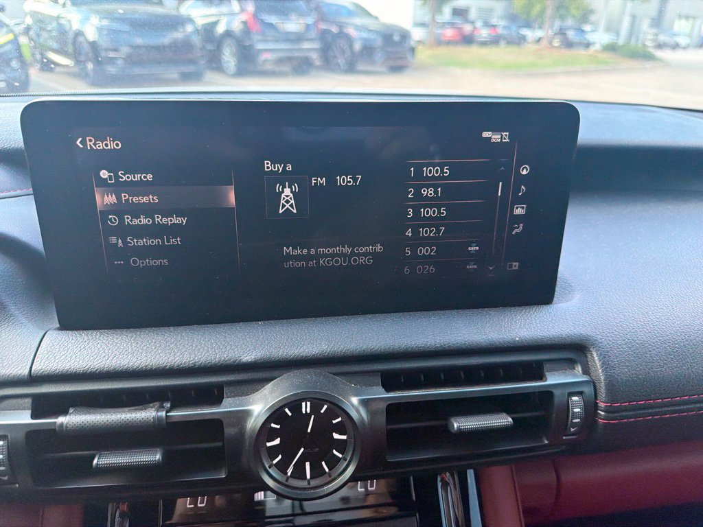Used 2024 Lexus IS 350 F Sport w/ Navigation Package AWD/4WD image 12