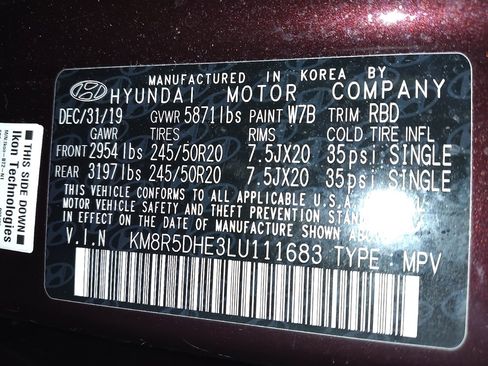 Used 2020 Hyundai Palisade Limited AWD/4WD image 33