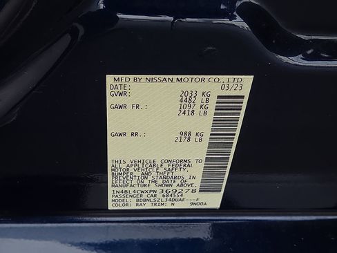 Used 2023 Nissan Altima 2.5 SR w/ SR Premium Package image 26