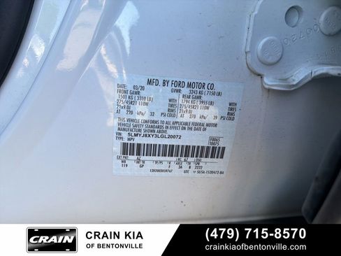 Used 2020 Lincoln Aviator Grand Touring w/ Equipment Group 302A AWD/4WD image 7