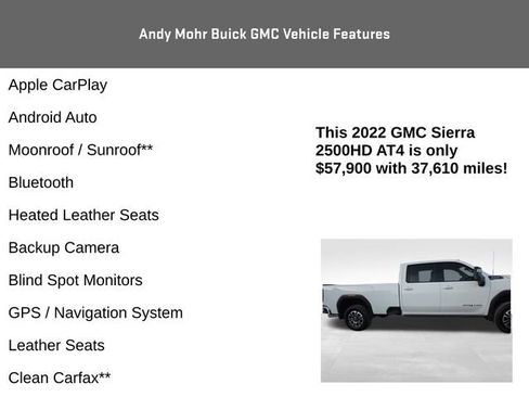 Used 2022 GMC Sierra 2500 AT4 image 4