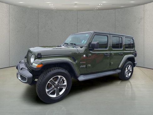 Used 2020 Jeep Wrangler Unlimited Sahara AWD/4WD image 1