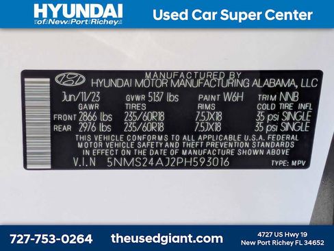 Used 2023 Hyundai Santa Fe SEL FWD image 39