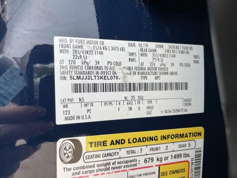 Used 2019 Lincoln Navigator Reserve AWD/4WD image 12