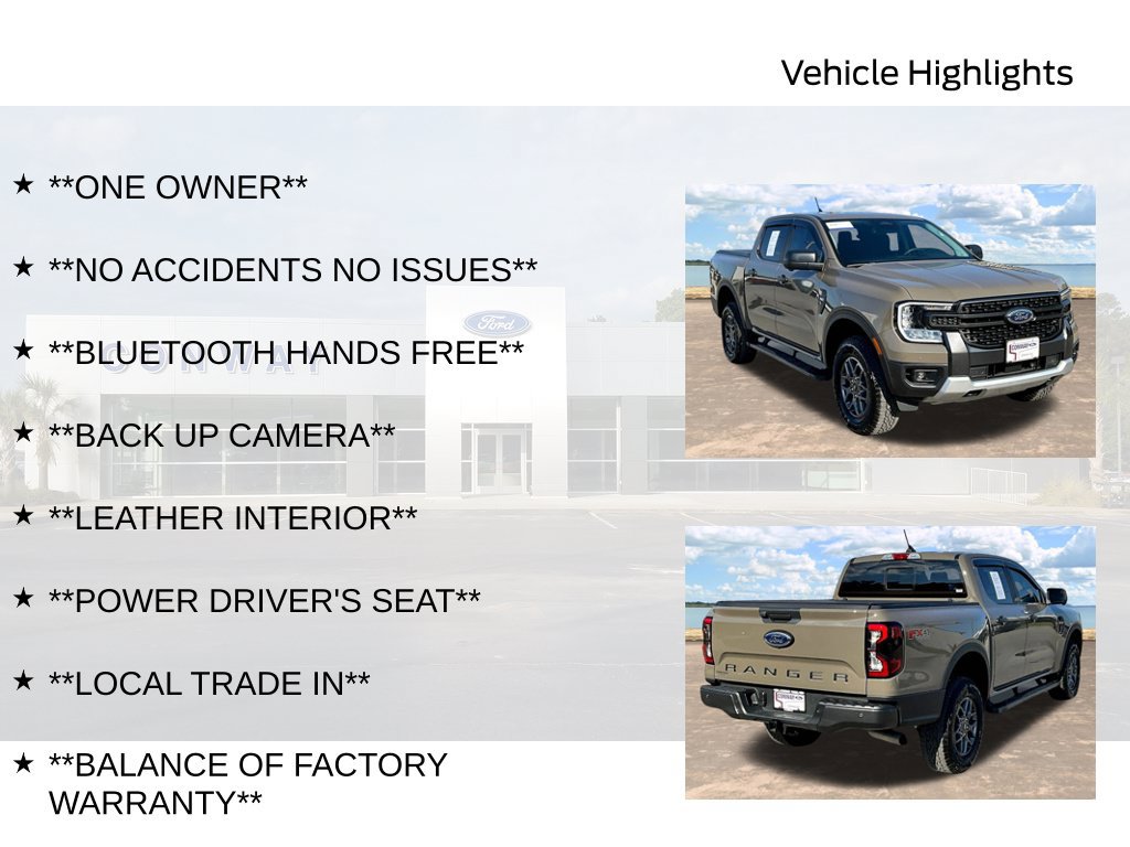 Certified 2025 Ford Ranger XLT AWD/4WD image 6