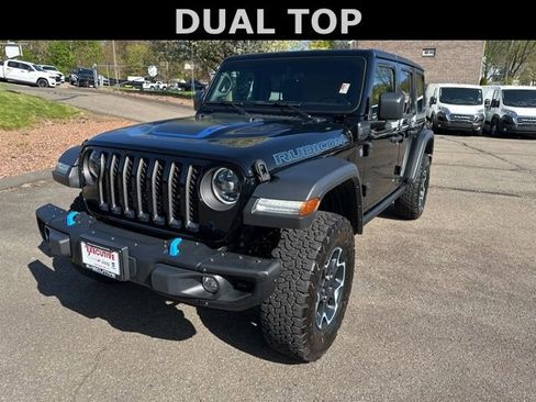 Used 2023 Jeep Wrangler Unlimited Rubicon 4xe w/ Dual Top Group AWD/4WD image 1