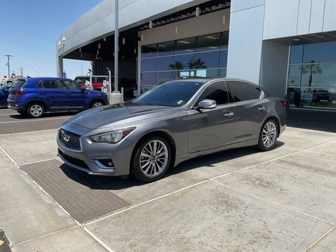 Used 2021 INFINITI Q50 Luxe RWD image 2