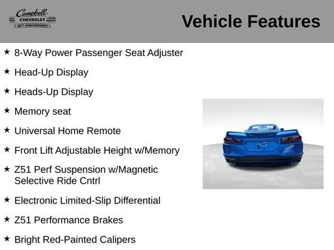 Used 2024 Chevrolet Corvette Stingray Premium Cpe w/ Z51 Performance Package RWD image 31