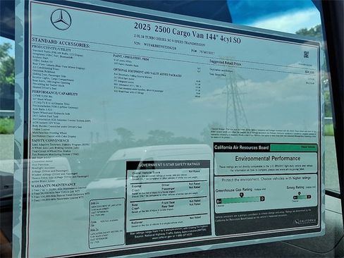 New 2025 Mercedes-Benz Sprinter 2500 image 25