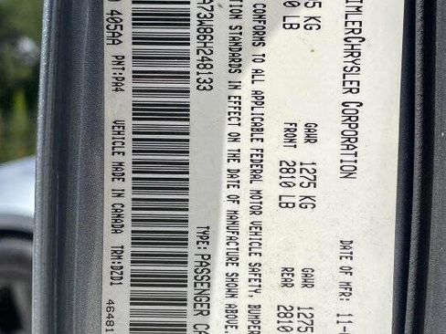 Used 2006 Chrysler 300 SRT8 w/ SRT Option Group II RWD image 23