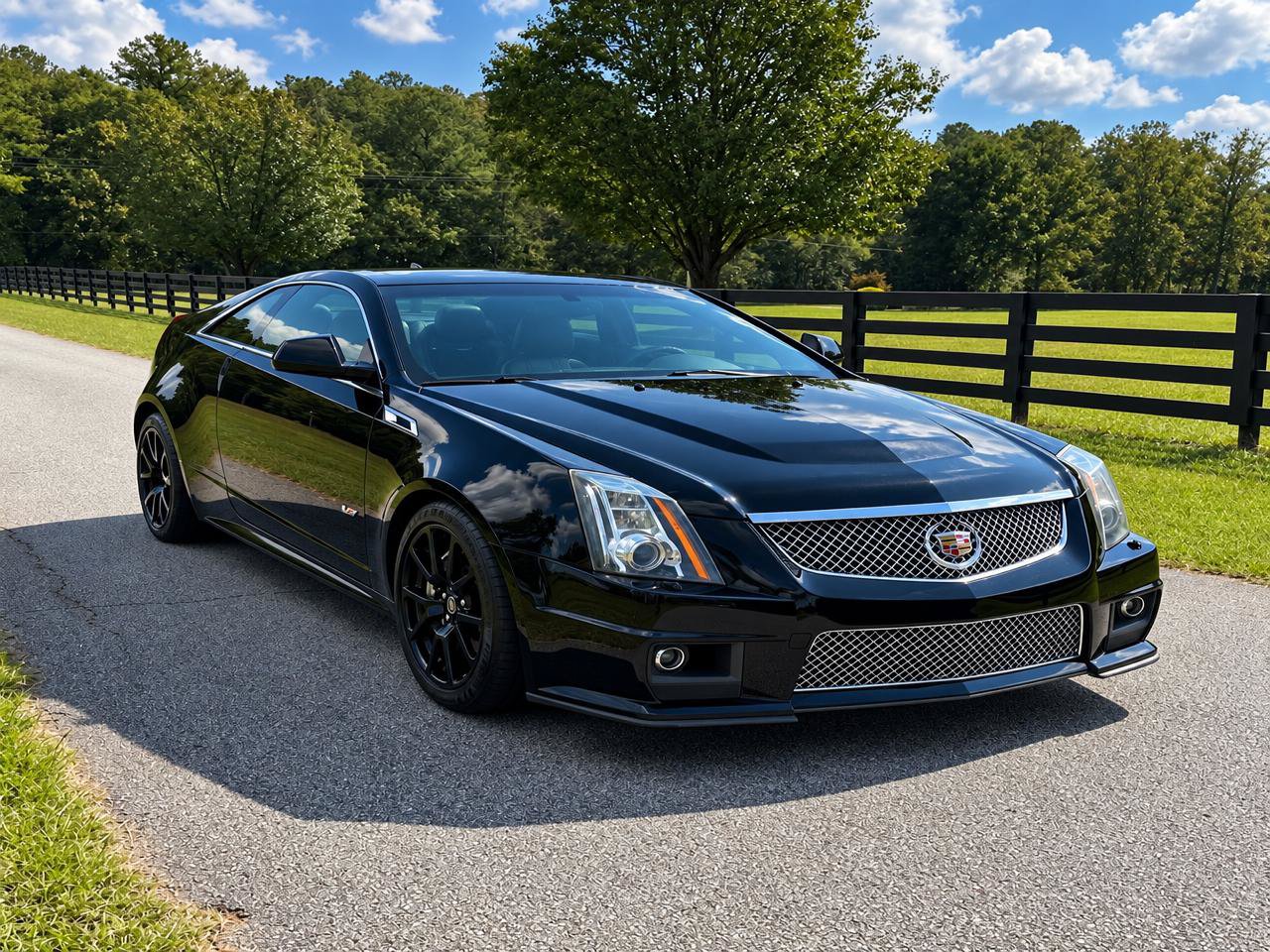 Used 2011 Cadillac CTS V w/ Wood Trim Package RWD image 2