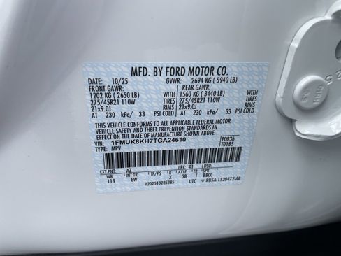 New 2026 Ford Explorer ST-Line w/ ST-Line Street Pack image 45