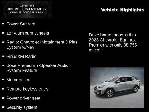 Used 2023 Chevrolet Equinox Premier image 5